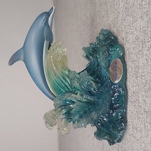 2000 Wyland Dakin Artist Collection Dolphin Heaven Collectible Figurine Statue